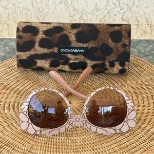 Dolce & Gabbana Sunglasses DG4267 300113 Powder/Texture Tissue, Size 53-20-140